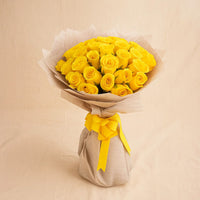 35 Yellow Roses Bouquet
