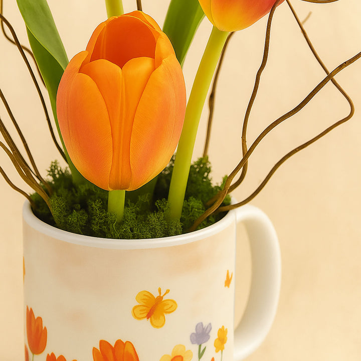 Tulip Beauty Flower Mug