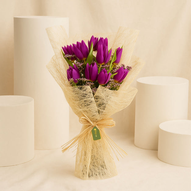 Fal | Purple Tulip Bouquet