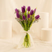 Ahlam | Purple Tulip Vase
