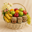 Fruits n Nuts Flower Basket