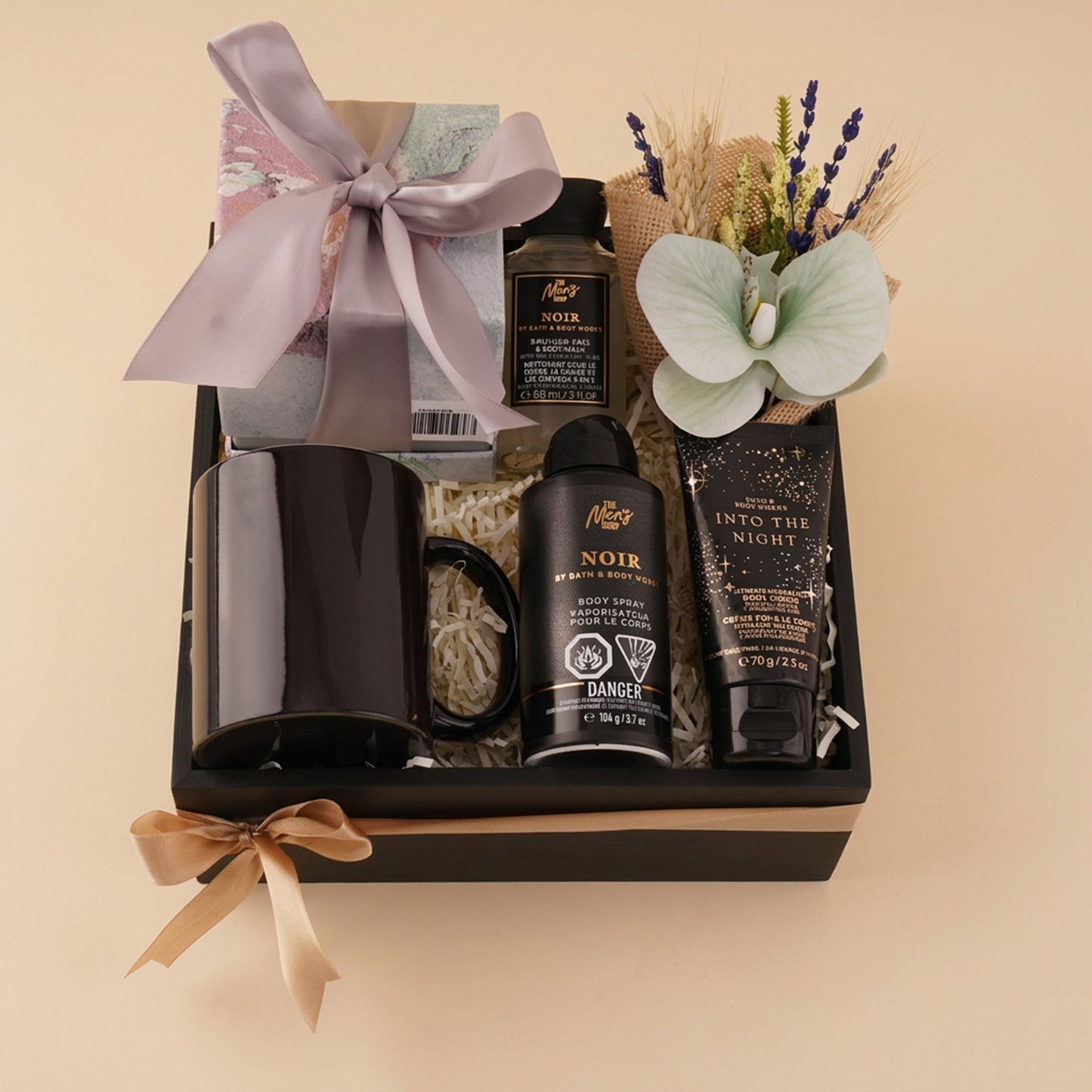 Black Luxe | Bath & Body Hamper For Men 