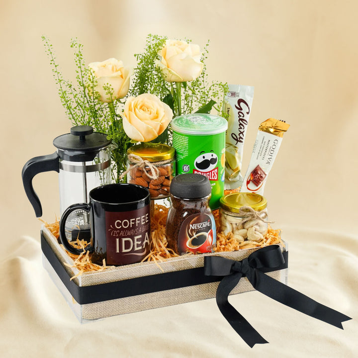 Coffee Hamper for travel lover