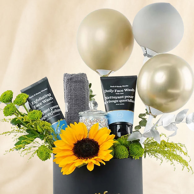 بهجة و جمال | بوكس ورد منتجات عناية و بالونات