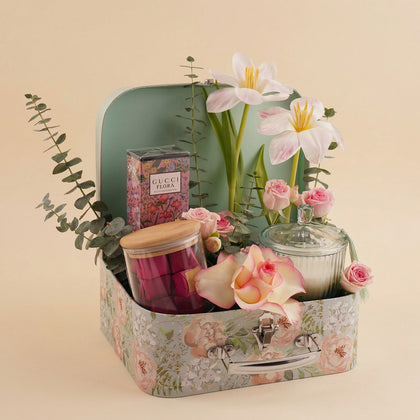 بوكس ورود و عطر غوتشي فلورا نسائي