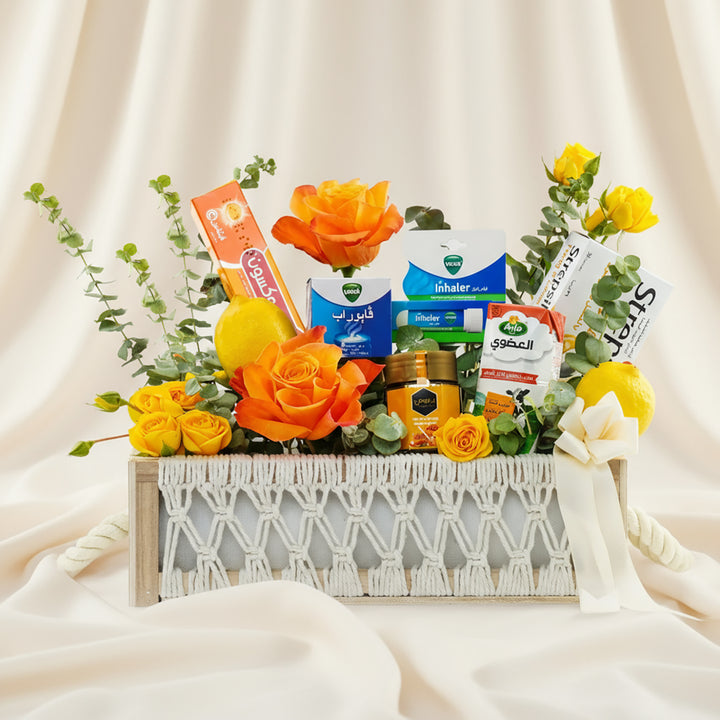 Get Well Hamper | Strepsils n Roses