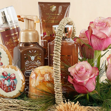  Bath & Body Season's Greetings Basket