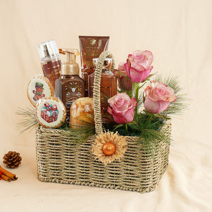  Bath & Body Season's Greetings Basket