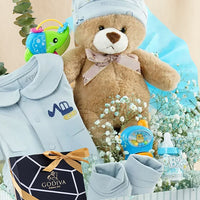 Godiva n Welcome Baby Boy Celebration Hamper