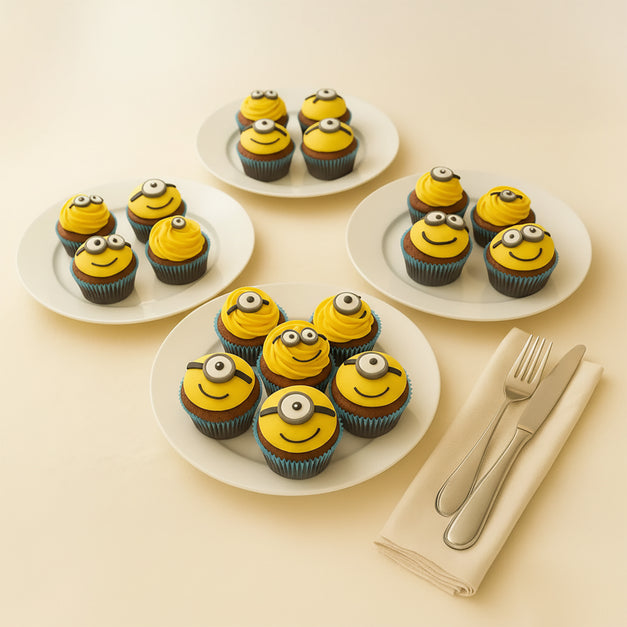 Minion Theme Kids Cupcakes