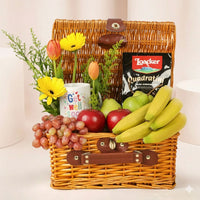 سلة فواكه و هدايا الصحة والعافية