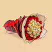 Golden Passion Ferrero Rocher n Flower Bouquet