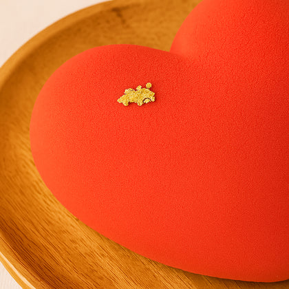 قلب أحمر مفعم بالحب