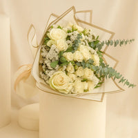 Ivory Whispers Flower Bouquet