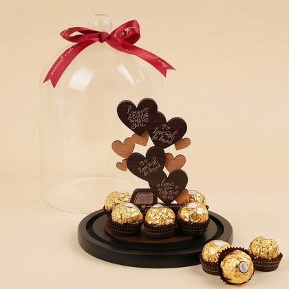 فازة شوكولاتة روشيه رحلة حب