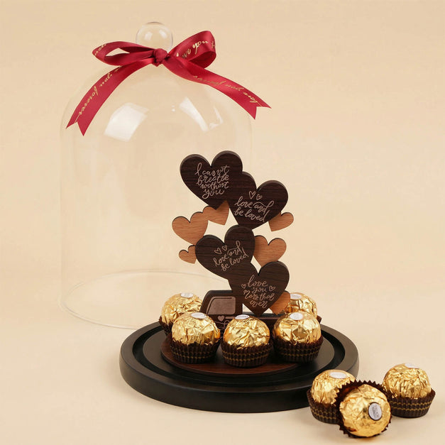 فازة شوكولاتة روشيه رحلة حب