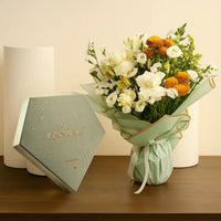 KANZAL Diamond Chocolate n Flower Bouquet