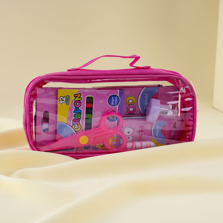 Kitten Pink Girls Gift Basket