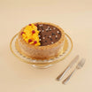 Kunafa Cheesecake with Mango & Chocolate