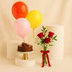 Little Joy | Cake With Roses n Balloons