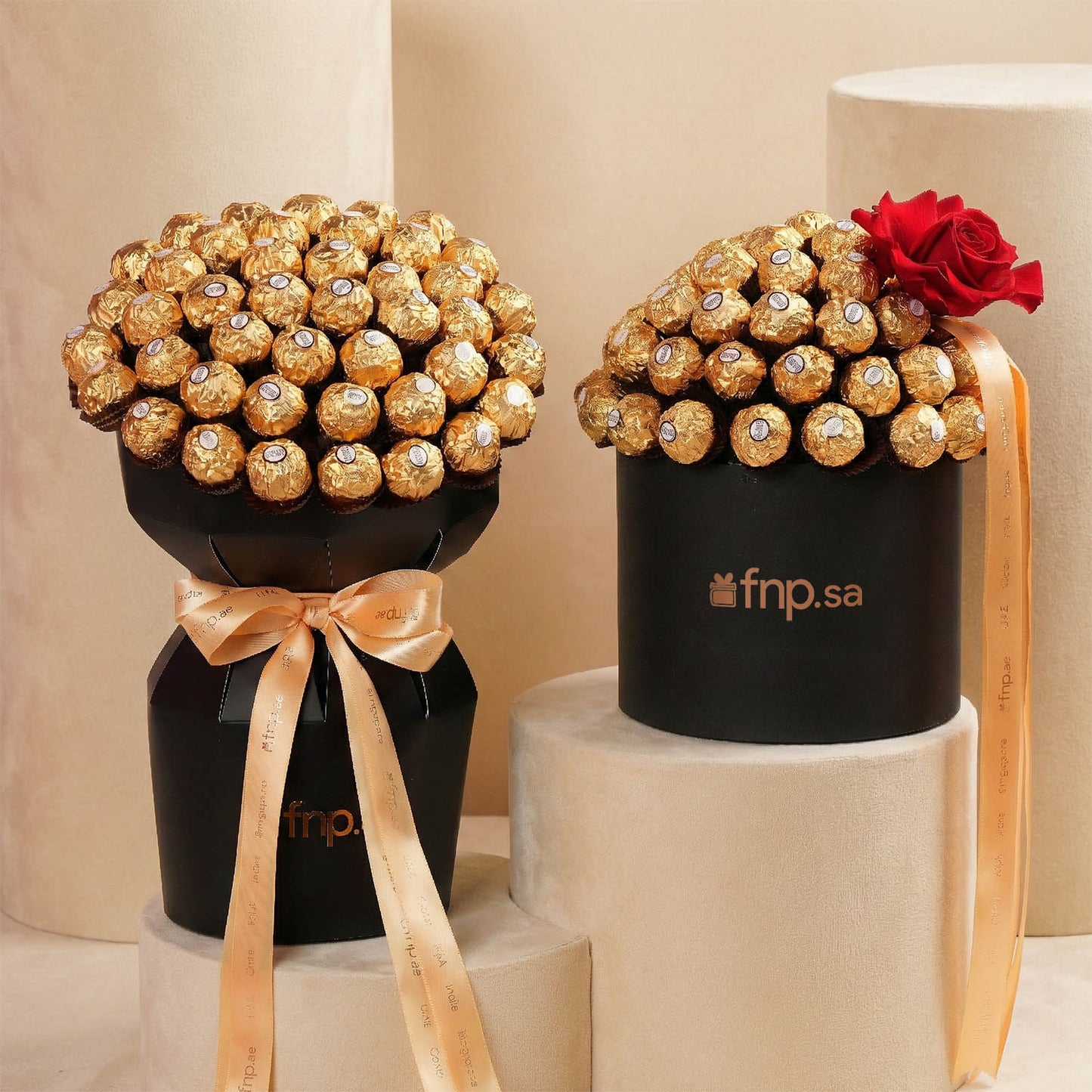 ثنائي الرفاهية | بوكيه فيريرو روشيه وبوكس