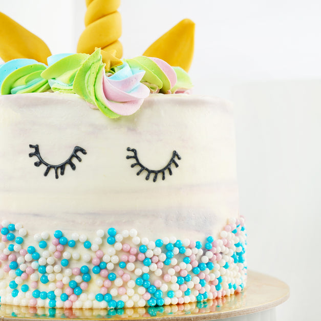 Vanilla Unicorn Cake For Kids