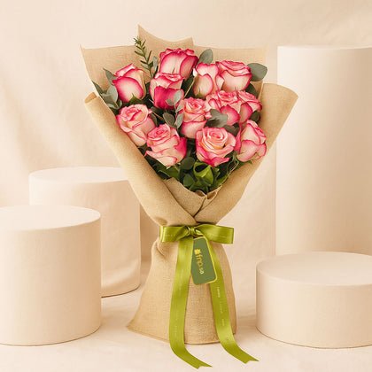 Nouwara | Vintage Roses Flower Bouquet