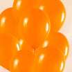 Orange Latex Balloons 10 Pcs