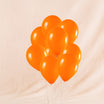 Orange Latex Balloons 10 Pcs