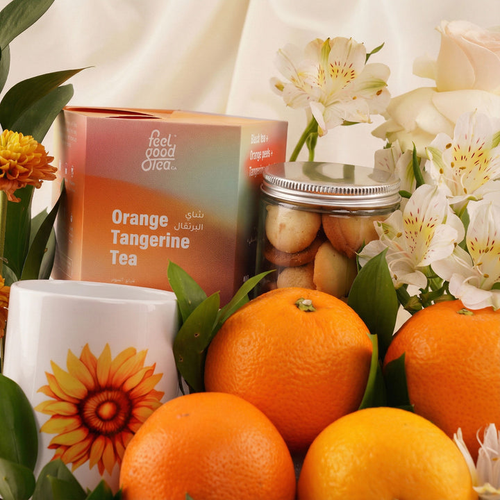 Orange Fresh Get-Well Hamper