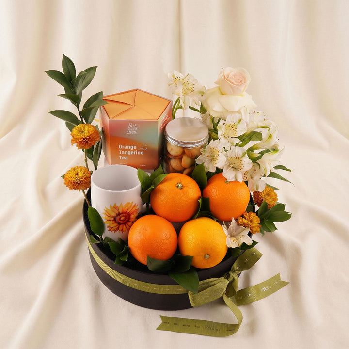 Orange Fresh Get-Well Hamper