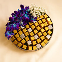  Orchid n Chocolate Delight Tray