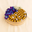  Orchid n Chocolate Delight Tray