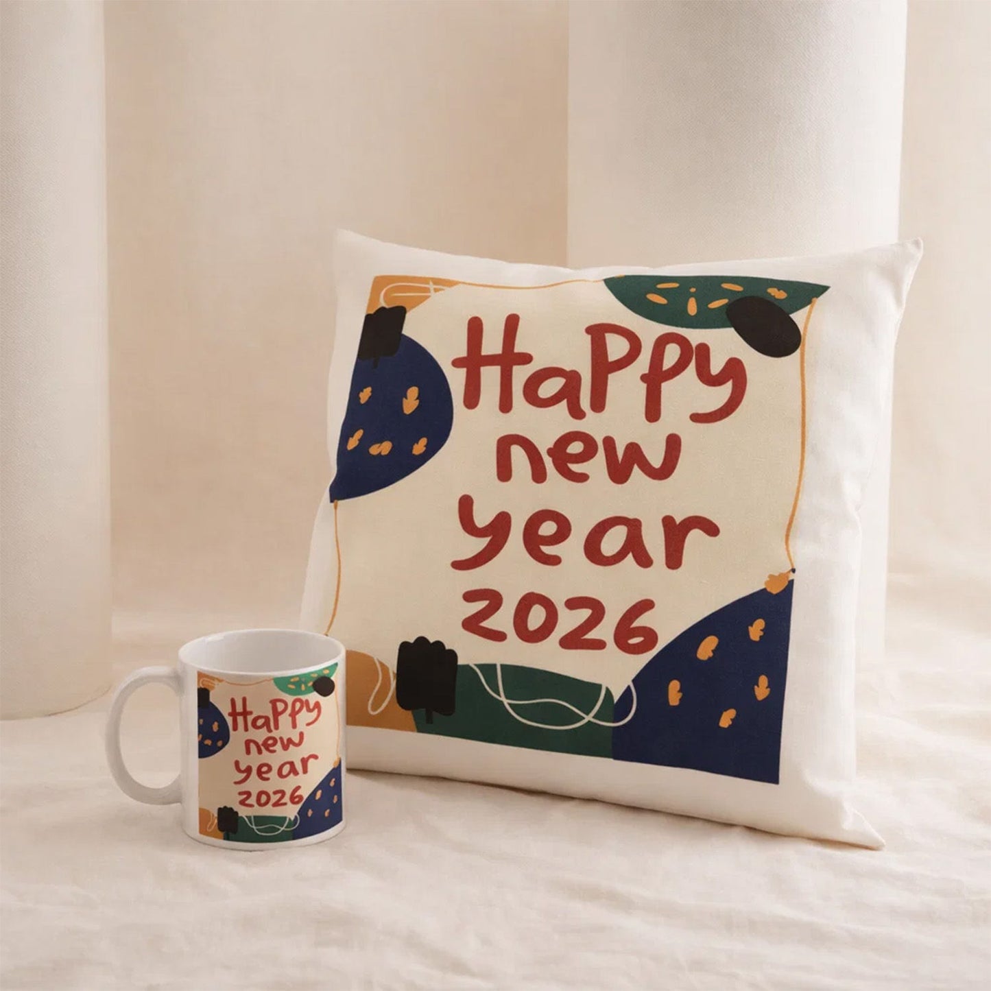 2026  New Year Customized Mug n Cushion