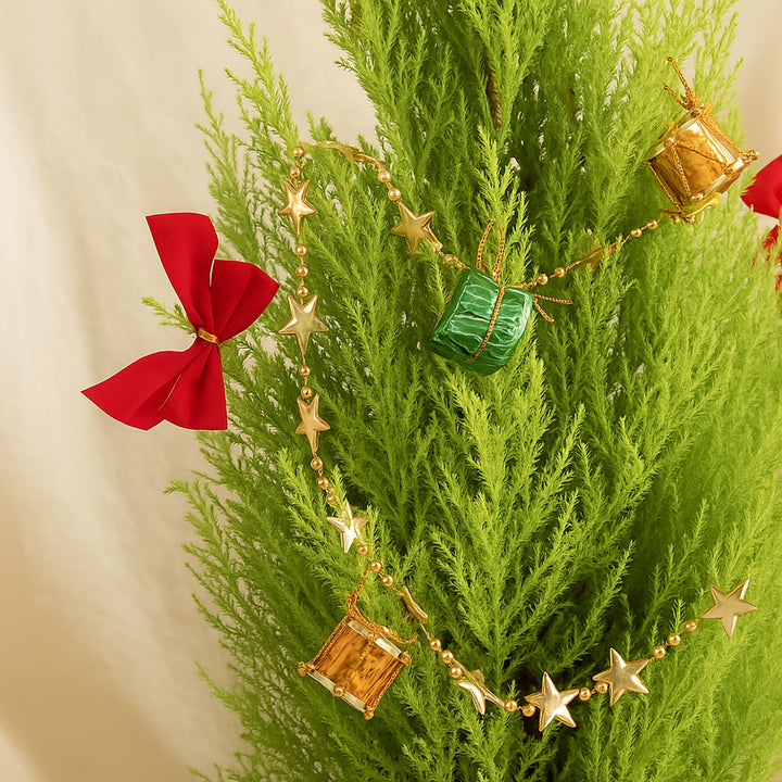 Decorated Festival Cupressus Plant