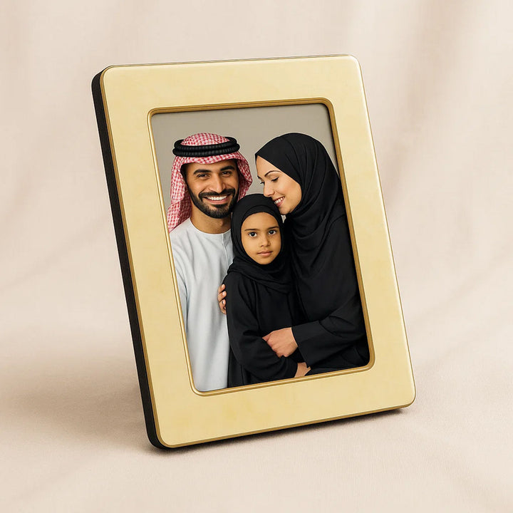 Gold Frame Personalized Photo Gift for Father’s Day