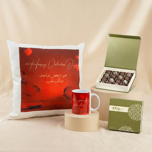 Valentine Day Cushion n Mug Combo