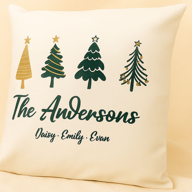 Holiday Cheer Personalised Cushion Set