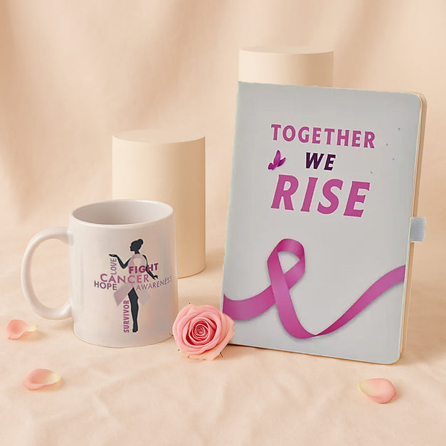 Pink October Mug n Dairy Combo