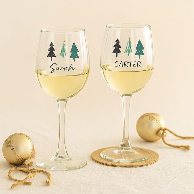 Personalised Name Glass Set