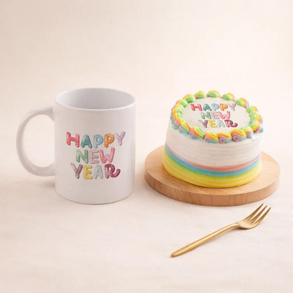 مق و ميني كيك رأس السنة