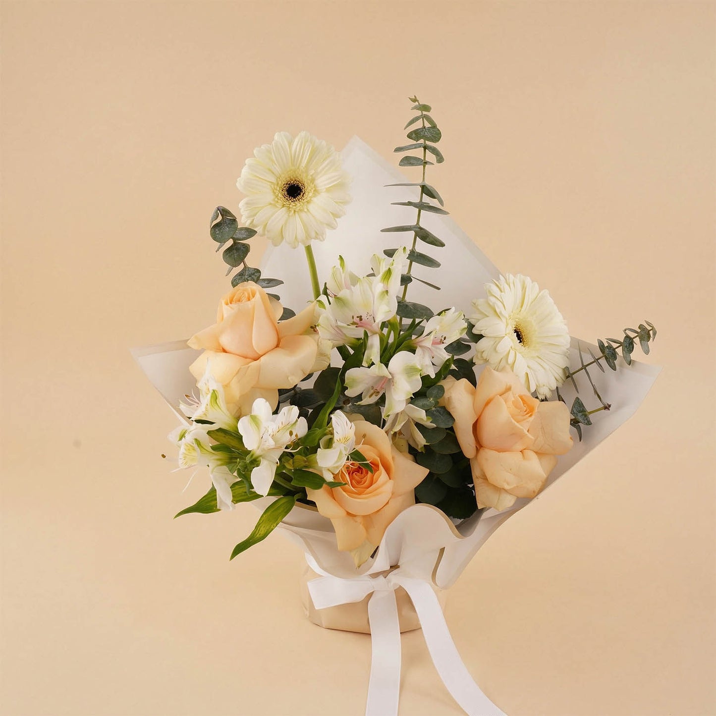 بوكيه ورد أمنيات مباركة