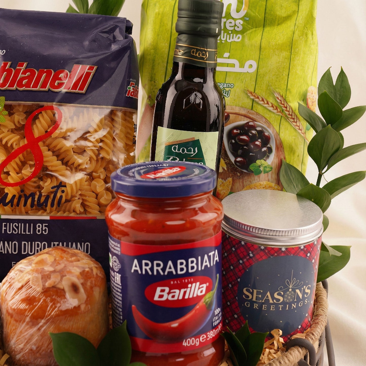 سلة هدايا مذاق ايطالي طيب