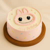 كيك عيد ميلاد دمية لابوبو الشقية