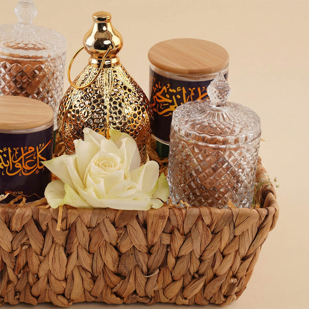 Premium Ramadan Treats with White Rose