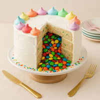 Rainbow Chocolate Filled cake