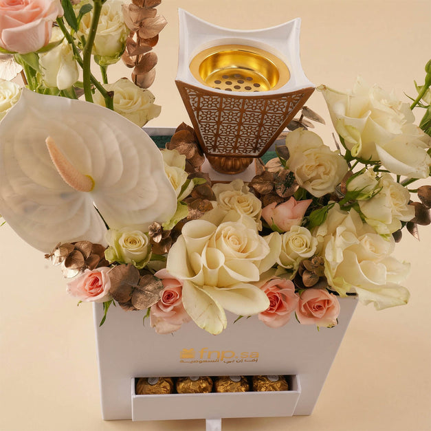 Ramadan Flower Box with Burner