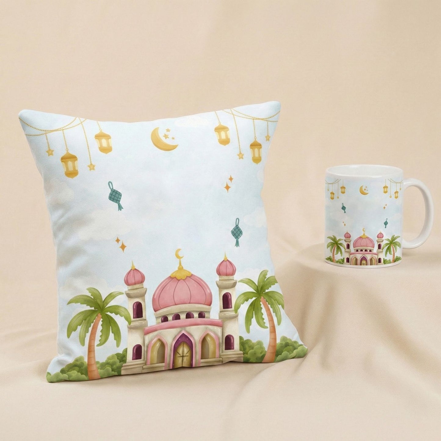 هدية رمضان التذكارية | مق و كوشن