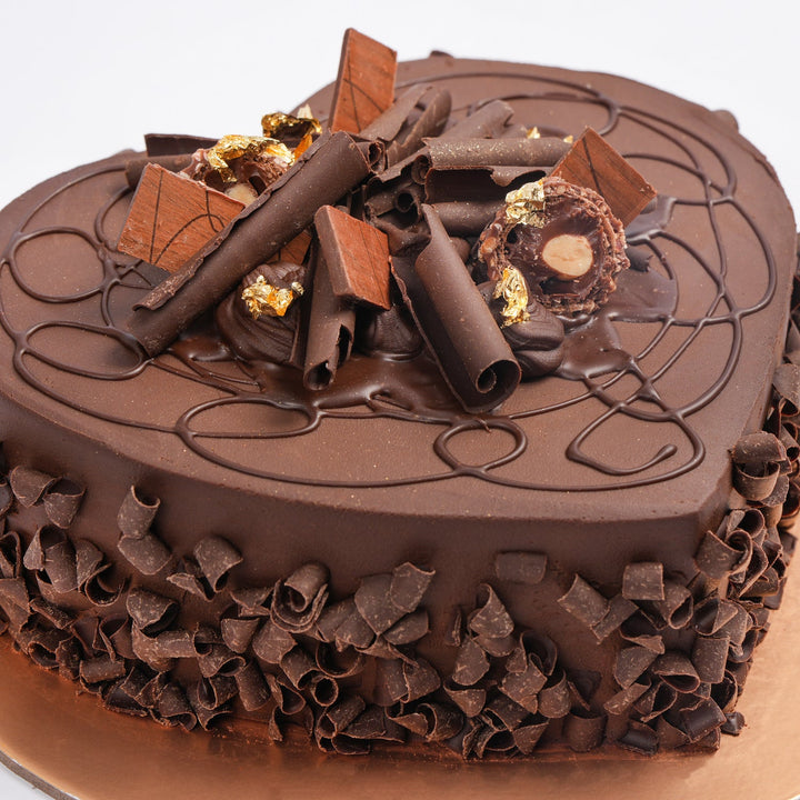 Red Roses Bouquet n Chocolate Cake Combo