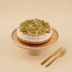 Rose Pistachio Cheesecake